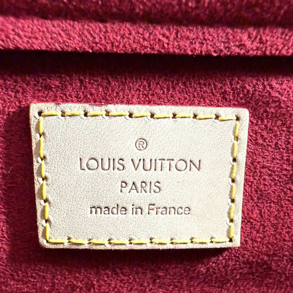 LOUIS VUITTON ルイヴィトン ショルダーバッグ モノグラム ヴィバシテGM セミショルダーバッグ M51163 ブラウン 茶 ゴールド金具 レディース【中古品】