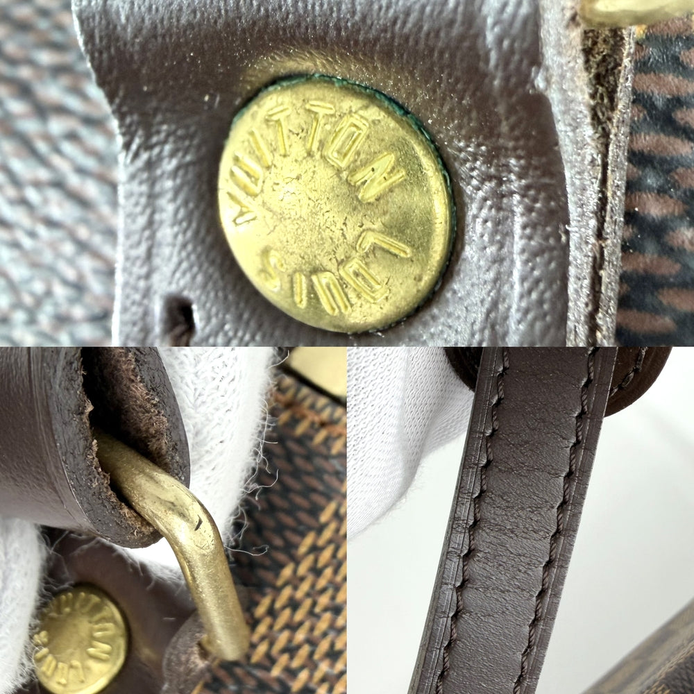 LOUIS VUITTON ルイヴィトン ショルダーバッグ トロカデロ27 スペシャルオーダー N48085 ダミエキャンバス ブラウン 茶 ゴールド金具 レディース【中古品】