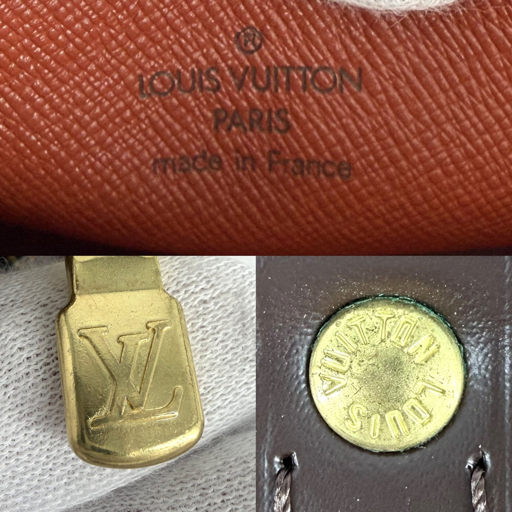 LOUIS VUITTON ルイヴィトン ショルダーバッグ トロカデロ27 スペシャルオーダー N48085 ダミエキャンバス ブラウン 茶 ゴールド金具 レディース【中古品】