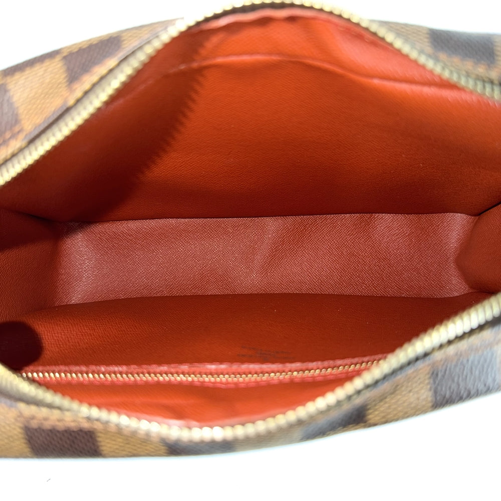 LOUIS VUITTON ルイヴィトン ショルダーバッグ トロカデロ27 スペシャルオーダー N48085 ダミエキャンバス ブラウン 茶 ゴールド金具 レディース【中古品】