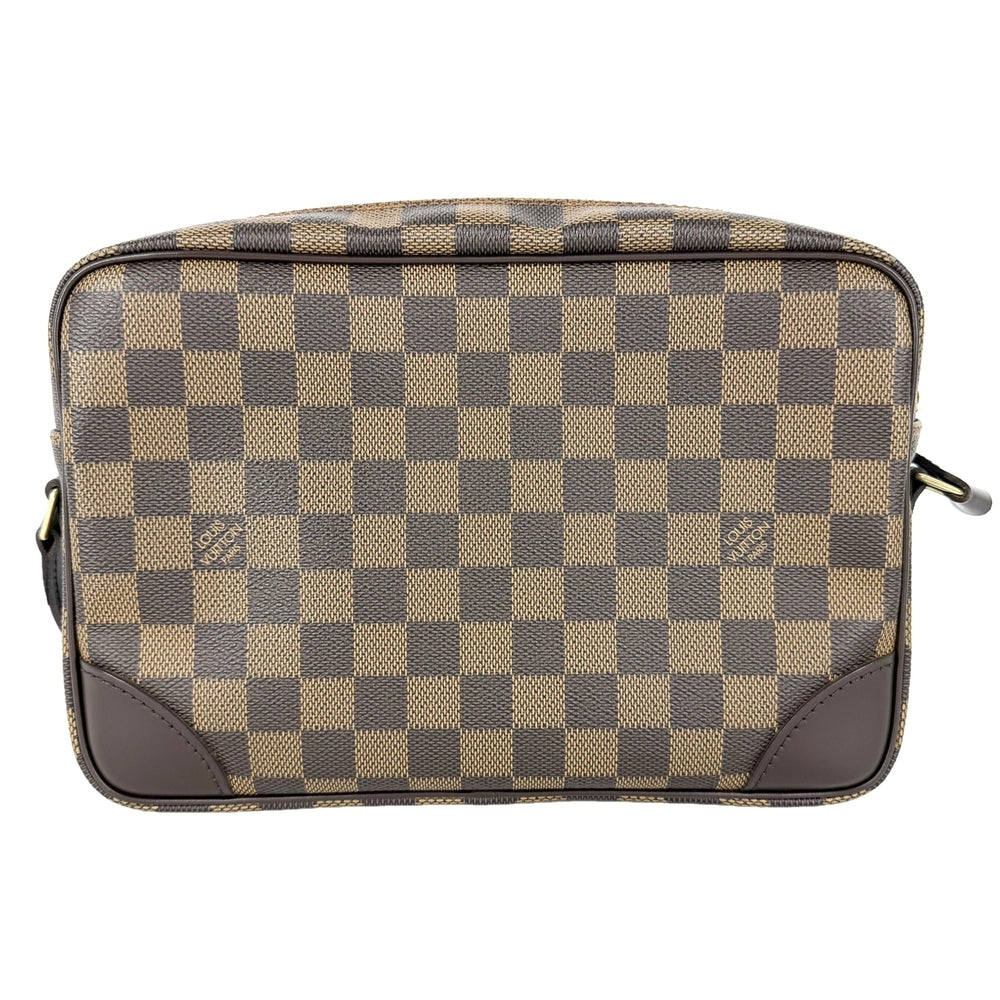 LOUIS VUITTON ルイヴィトン ショルダーバッグ トロカデロ27 スペシャルオーダー N48085 ダミエキャンバス ブラウン 茶 ゴールド金具 レディース【中古品】