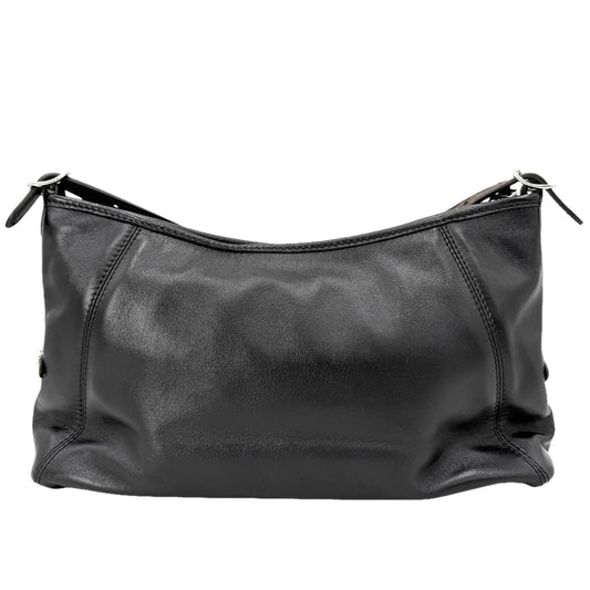 LOUIS VUITTON ルイヴィトン ショルダーバッグ モノグラム キャリーオールEW 2WAY ハンドバッグ LVバイブ M28160 レザー ブラック 黒 シルバー金具 レディース【中古品】