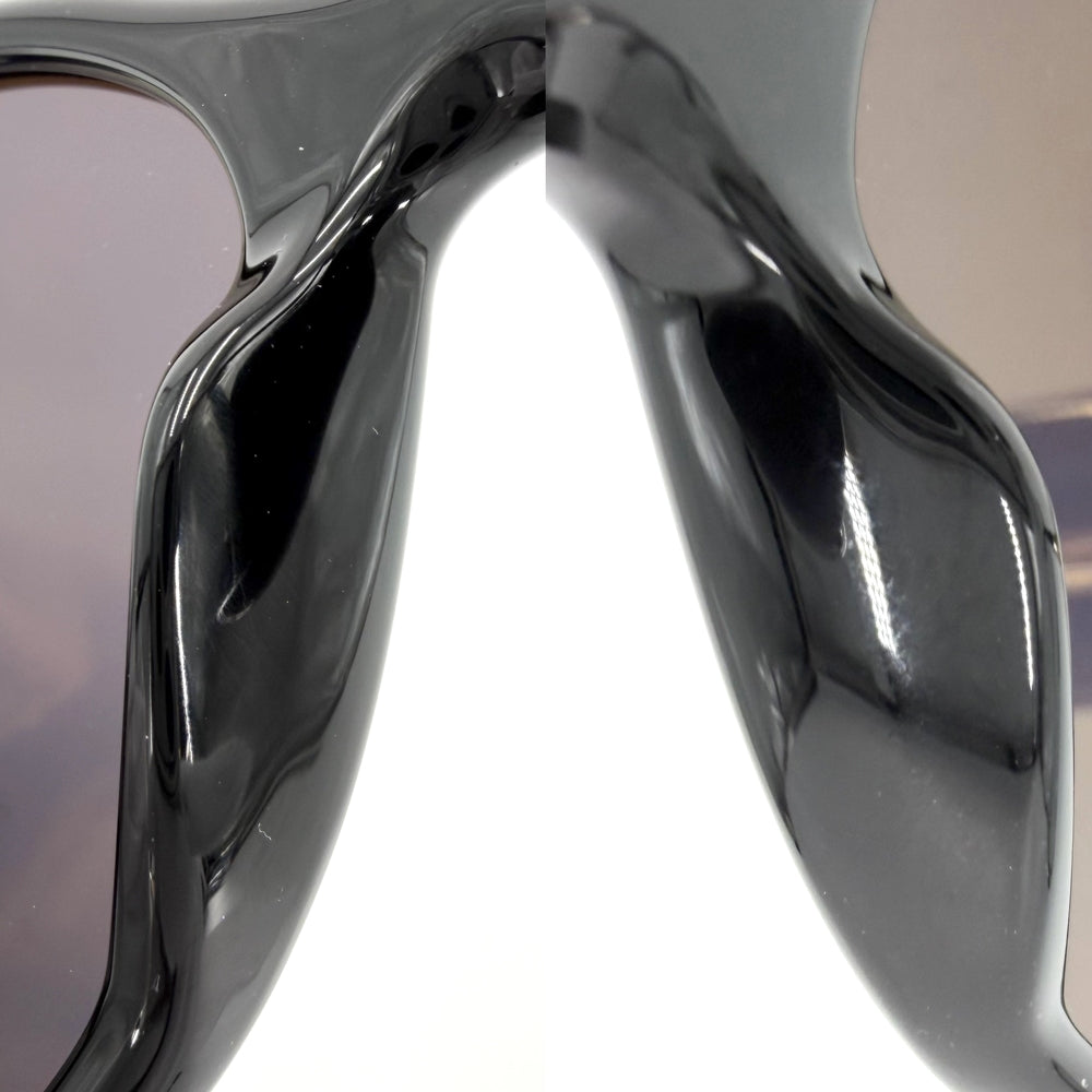TOM FORD トムフォード サングラス 眼鏡 アイウェア TF1090 ブラック 黒 ゴールド金具 メンズ【中古品】