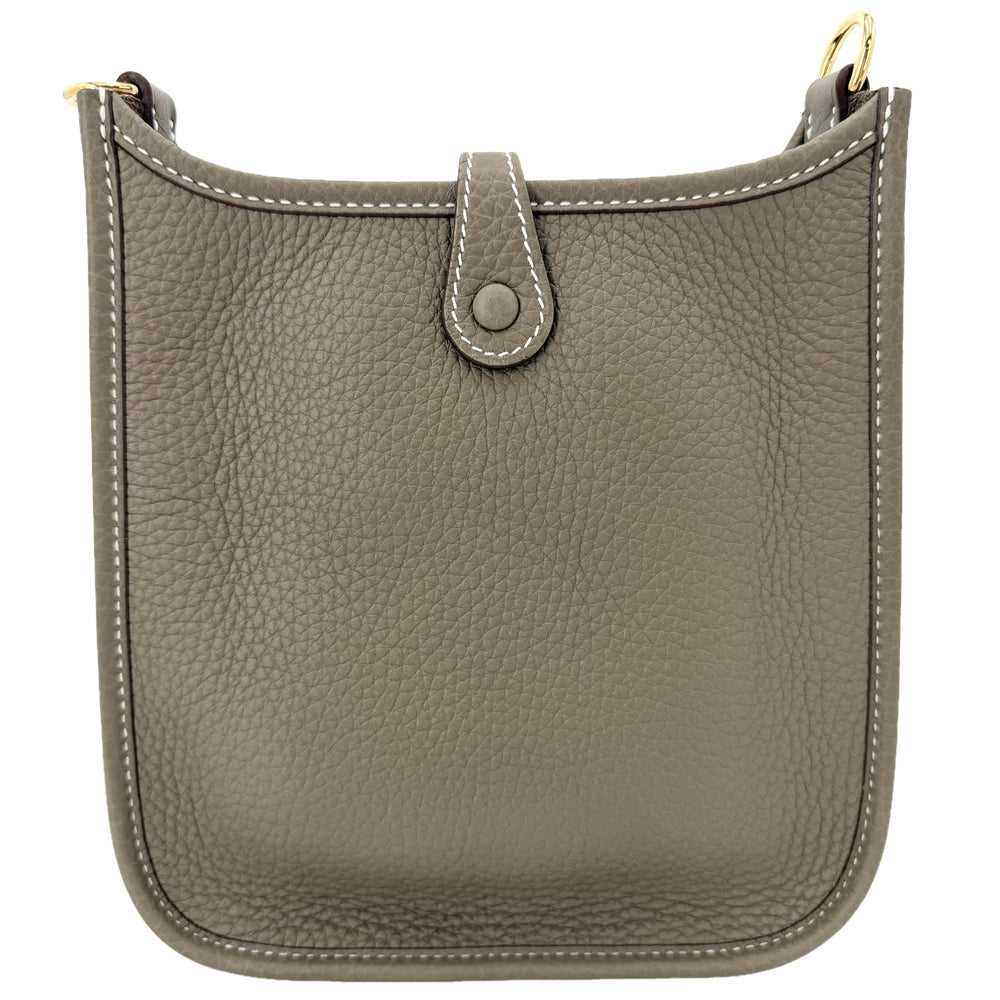 HERMES エルメス ショルダーバッグ エブリンTPM ポシェット 小さめ G刻印 レザー エトゥープ ゴールド金具 レディース 2026年【中古品】