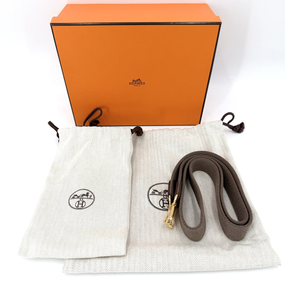 HERMES エルメス ショルダーバッグ エブリンTPM ポシェット 小さめ G刻印 レザー エトゥープ ゴールド金具 レディース 2026年【中古品】