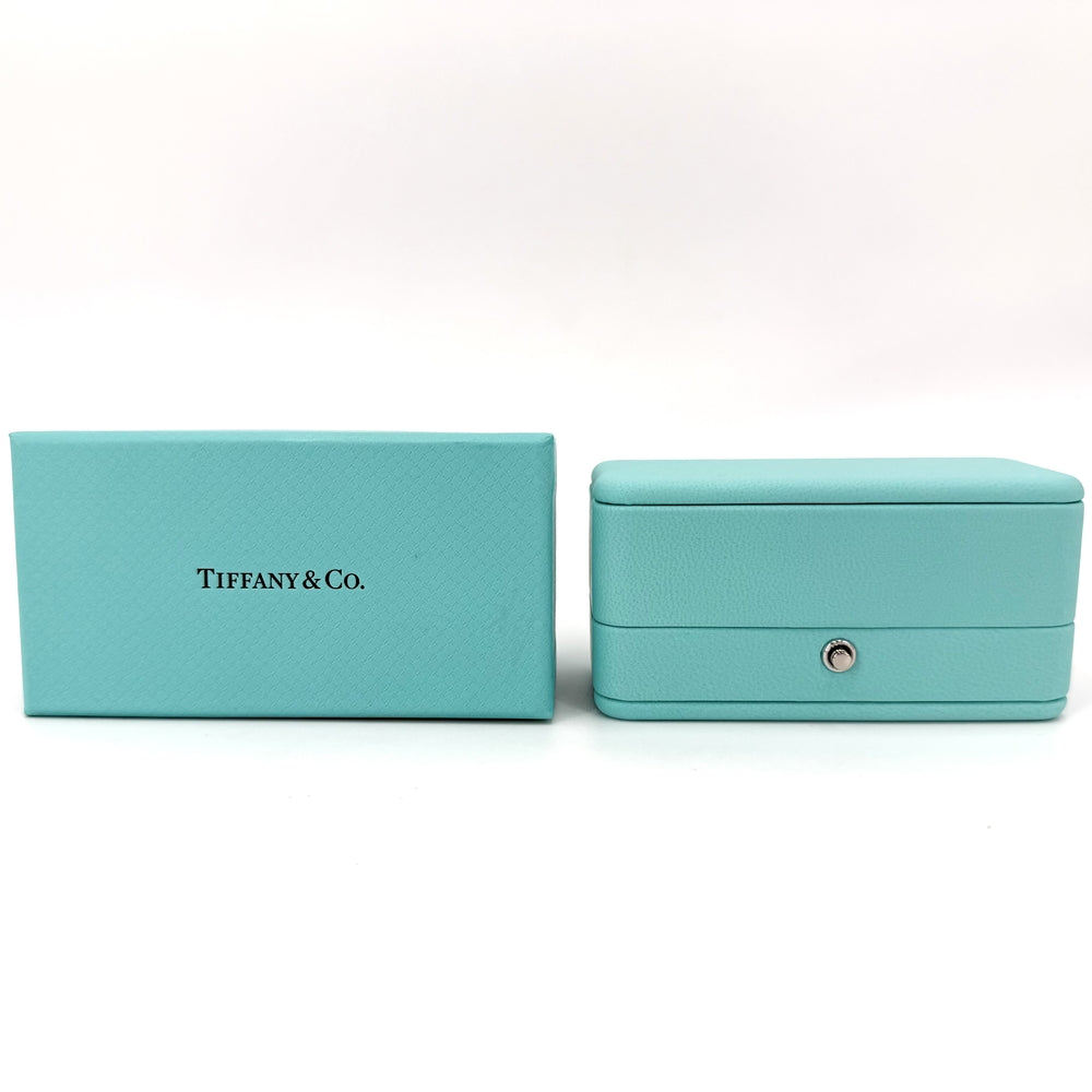 TIFFANY&Co. ティファニー ピアス ソリティア ジュエリー アクセサリー Pt950プラチナ ダイヤモンド レディース 約1.2g【中古品】