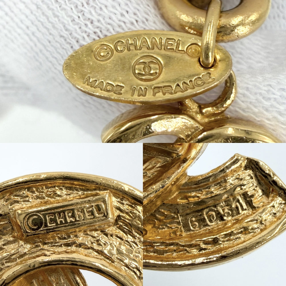 CHANEL シャネル ベルト マトラッセ チェーンベルト ファッションアイテム 小物 ココマーク ヴィンテージ GP ゴールド レディース【中古品】