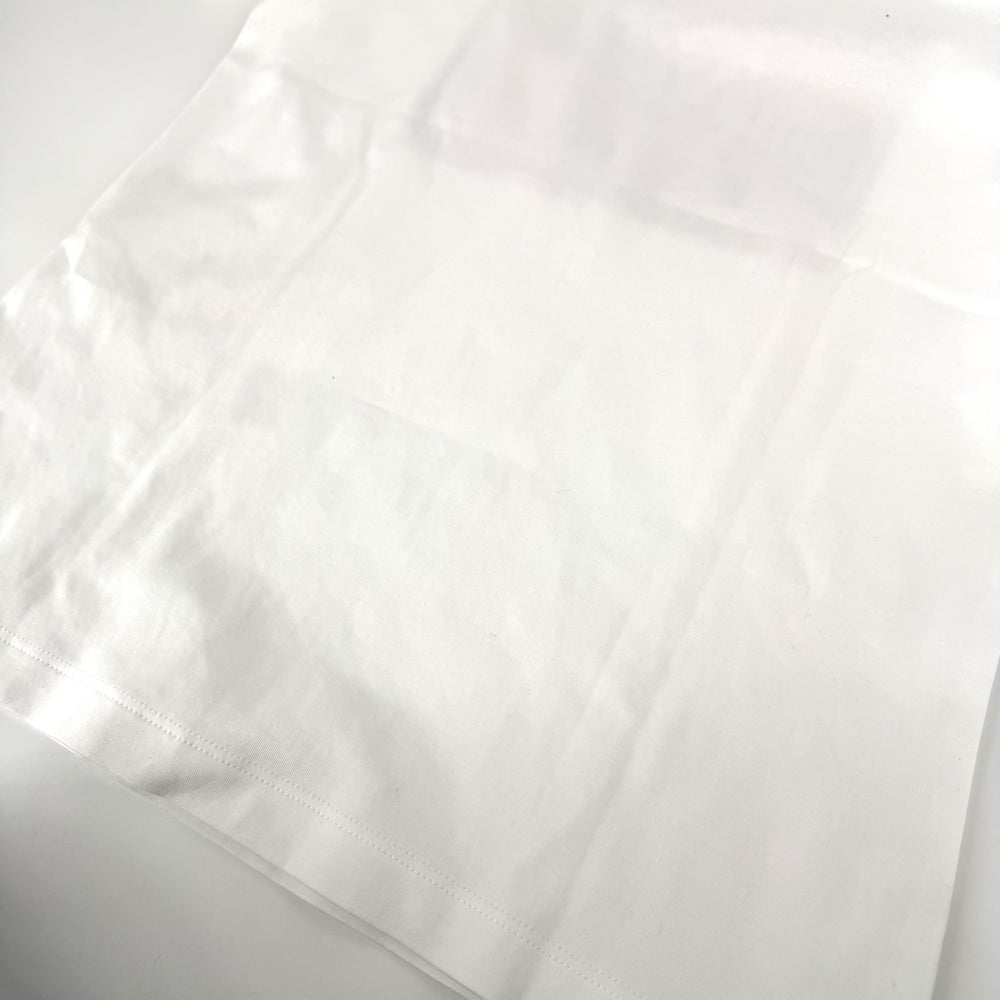 LOUIS VUITTON ルイヴィトン 半袖Ｔシャツ プリント チェーン アパレル トップス 服 RW242WW UOL FRTS59 XS ホワイト 白 春 夏 コットン メンズ【中古品】