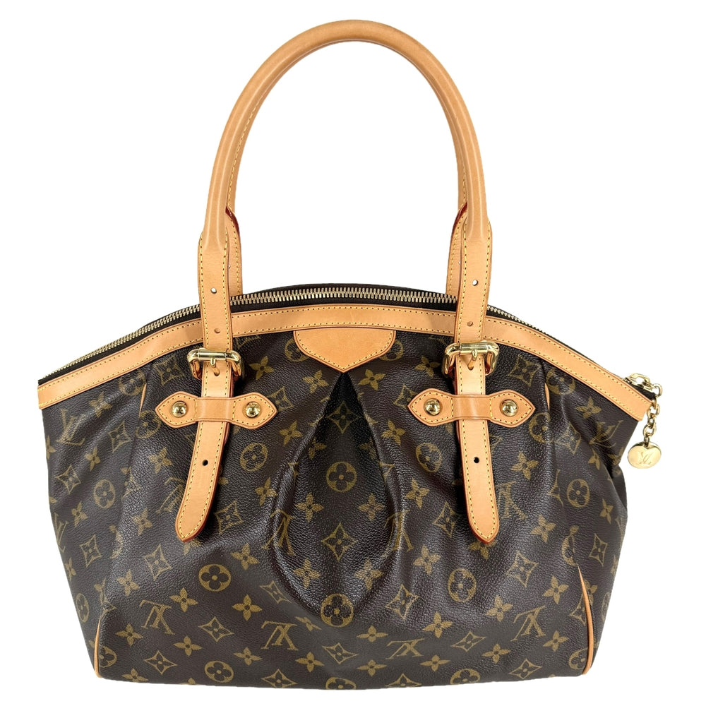 LOUIS VUITTON ルイヴィトン ハンドバッグ モノグラム ティボリGM M40144 モノグラムキャンバス ブラウン 茶 ゴールド金具 レディース【中古品】
