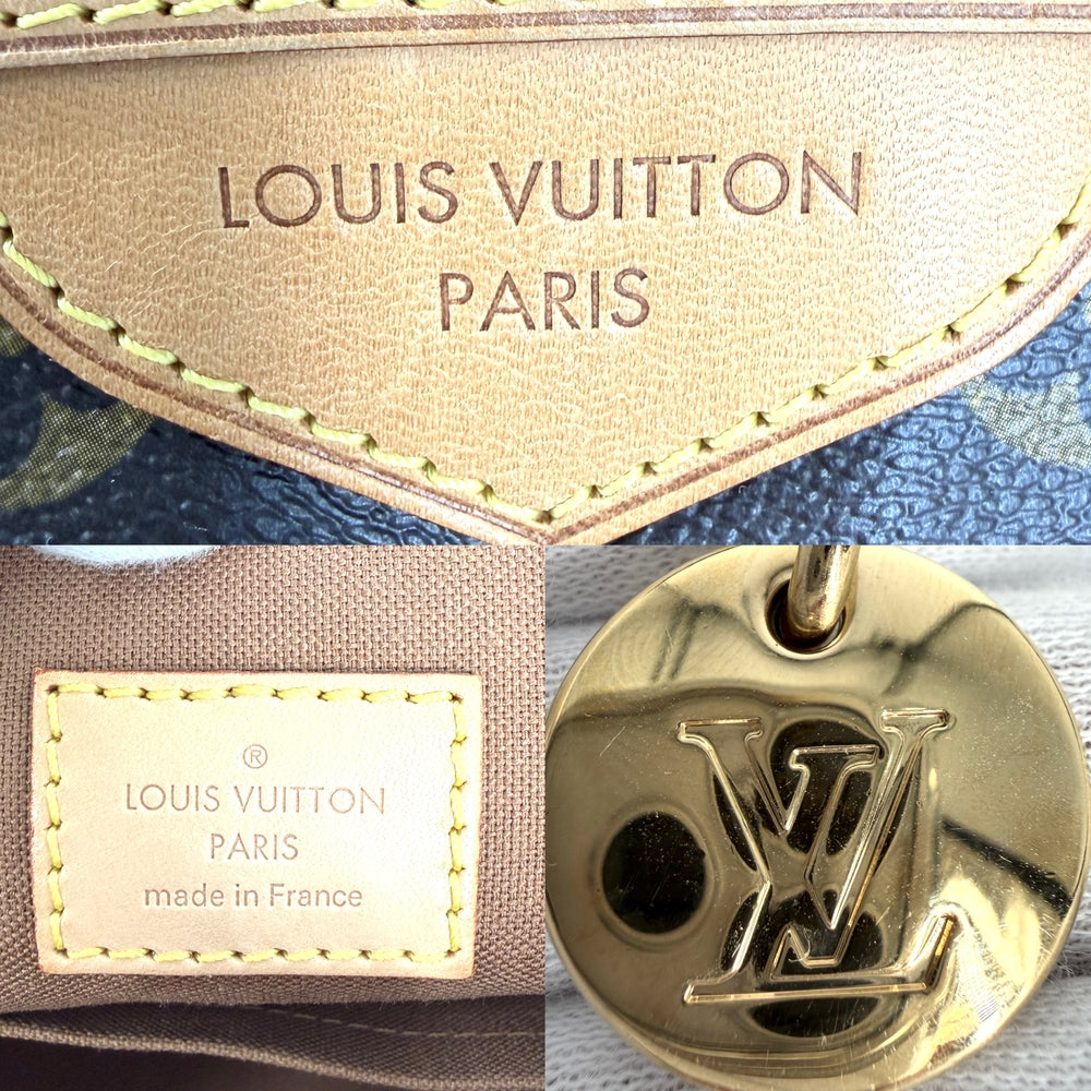 LOUIS VUITTON ルイヴィトン ハンドバッグ モノグラム ティボリGM M40144 モノグラムキャンバス ブラウン 茶 ゴールド金具 レディース【中古品】