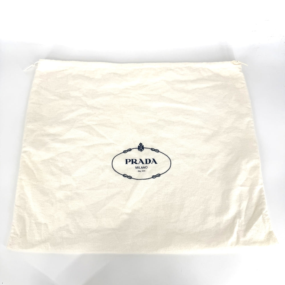 PRADA プラダ トートバッグ トライアングルロゴ 1BG052 ナイロン ブラック 黒 シルバー金具 レディース【中古品】