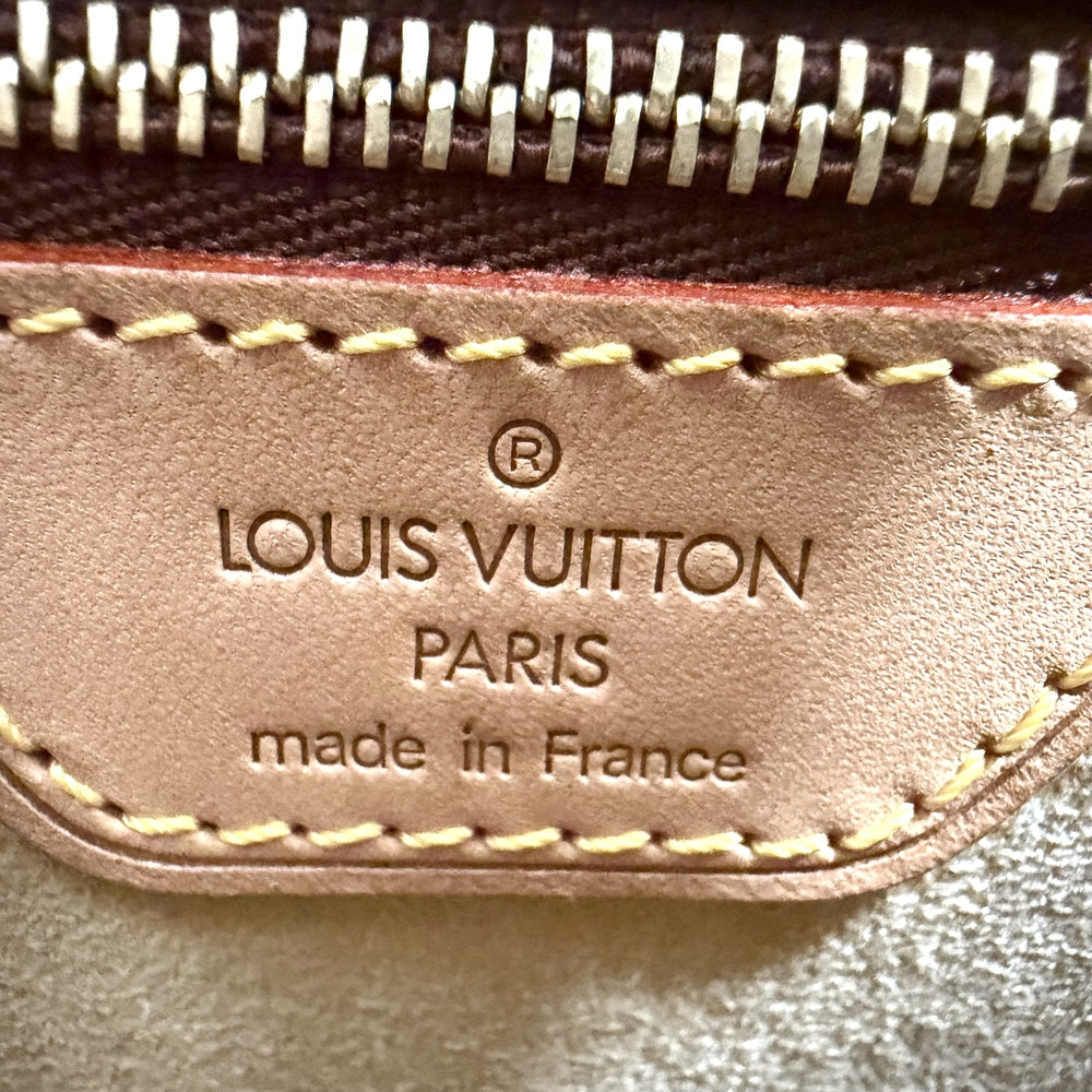LOUIS VUITTON ルイヴィトン ショルダーバッグ ルーピングMM ワンハンドル M51146 モノグラムキャンバス ブラウン 茶 ゴールド金具 レディース【中古品】