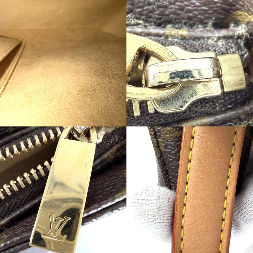 LOUIS VUITTON ルイヴィトン ショルダーバッグ ルーピングMM ワンハンドル M51146 モノグラムキャンバス ブラウン 茶 ゴールド金具 レディース【中古品】