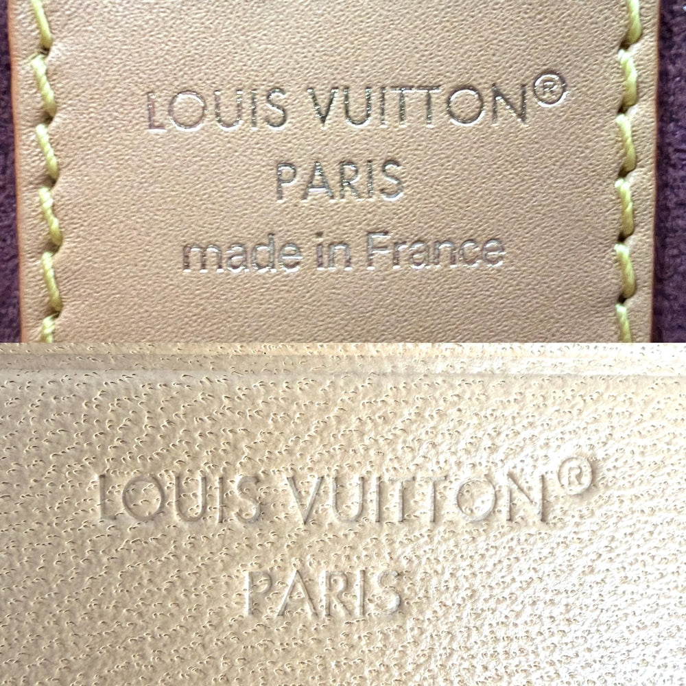 LOUIS VUITTON ルイヴィトン ショルダーバッグ キャリーオールEW M28101 モノグラムキャンバス ブラウン 茶 ゴールド金具 レディース【中古品】