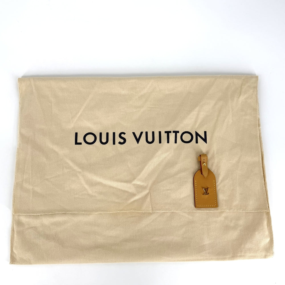 LOUIS VUITTON ルイヴィトン ショルダーバッグ キャリーオールEW M28101 モノグラムキャンバス ブラウン 茶 ゴールド金具 レディース【中古品】