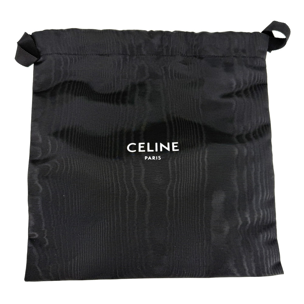 CELINE セリーヌ ショルダーバッグ トリオンフ チェーン PVCコーティングキャンバス ブラウン 茶 ゴールド金具 レディース【中古品】