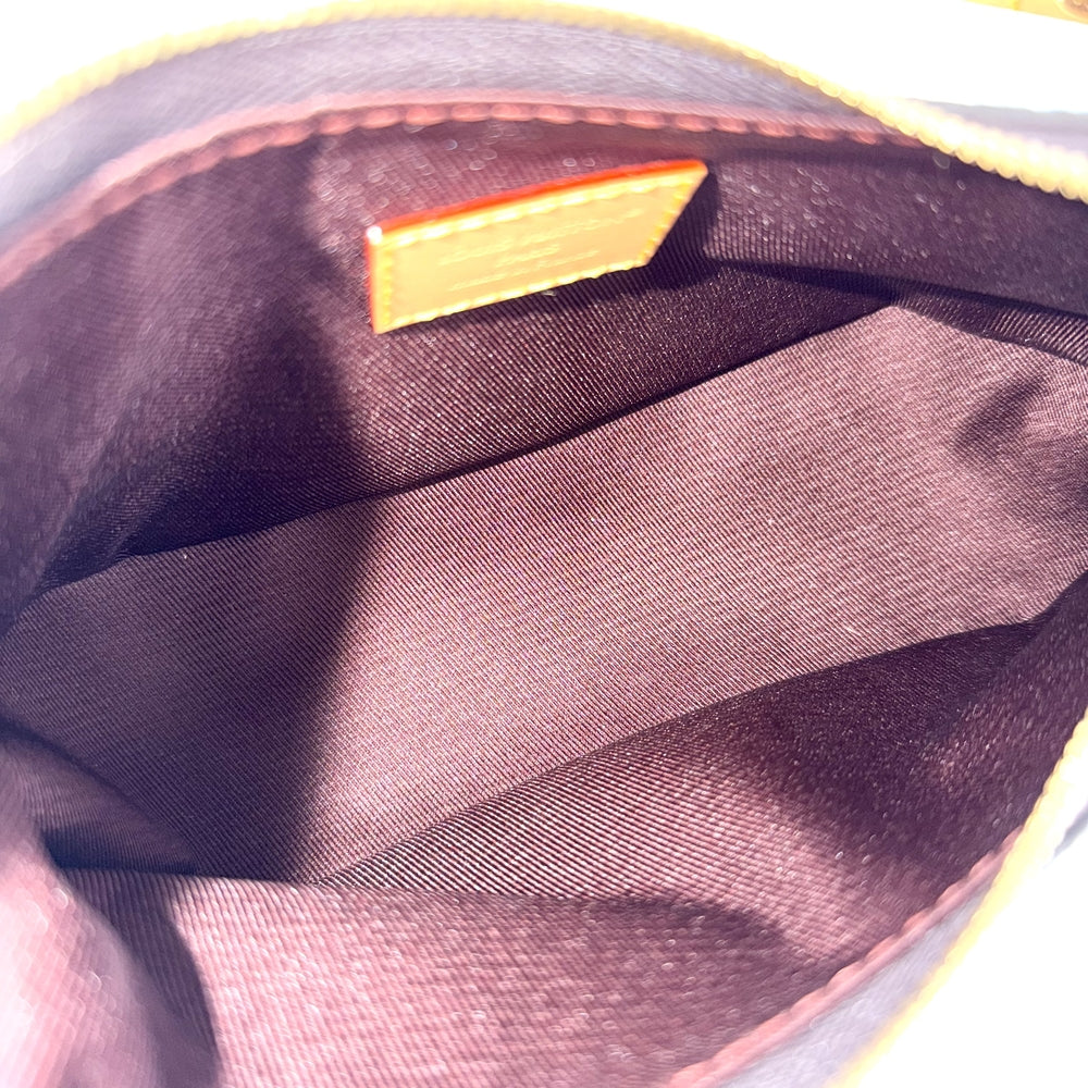 LOUIS VUITTON ルイヴィトン 2WAY ナノ･ブーローニュ ハンドバッグ ショルダーバッグ M25519 モノグラムキャンバス ブラウン 茶 ゴールド金具 レディース【中古品】
