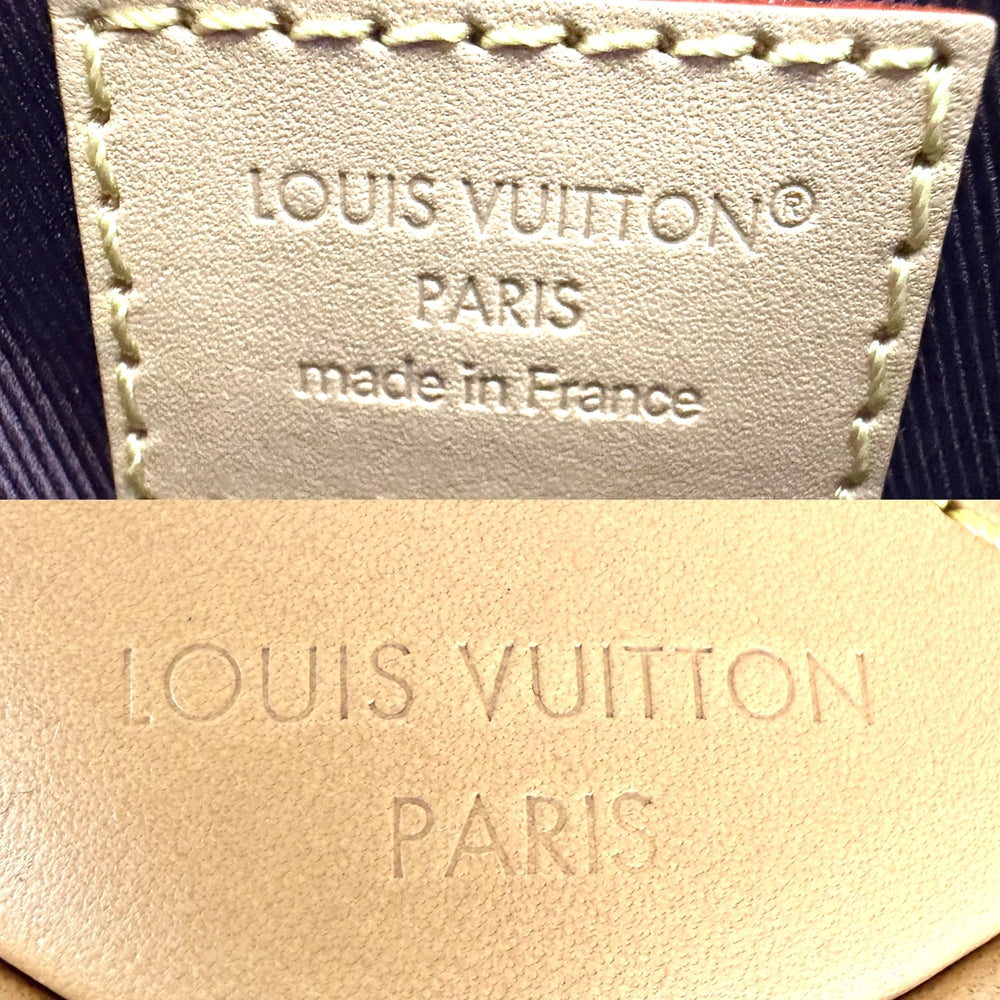 LOUIS VUITTON ルイヴィトン 2WAY ナノ･ブーローニュ ハンドバッグ ショルダーバッグ M25519 モノグラムキャンバス ブラウン 茶 ゴールド金具 レディース【中古品】