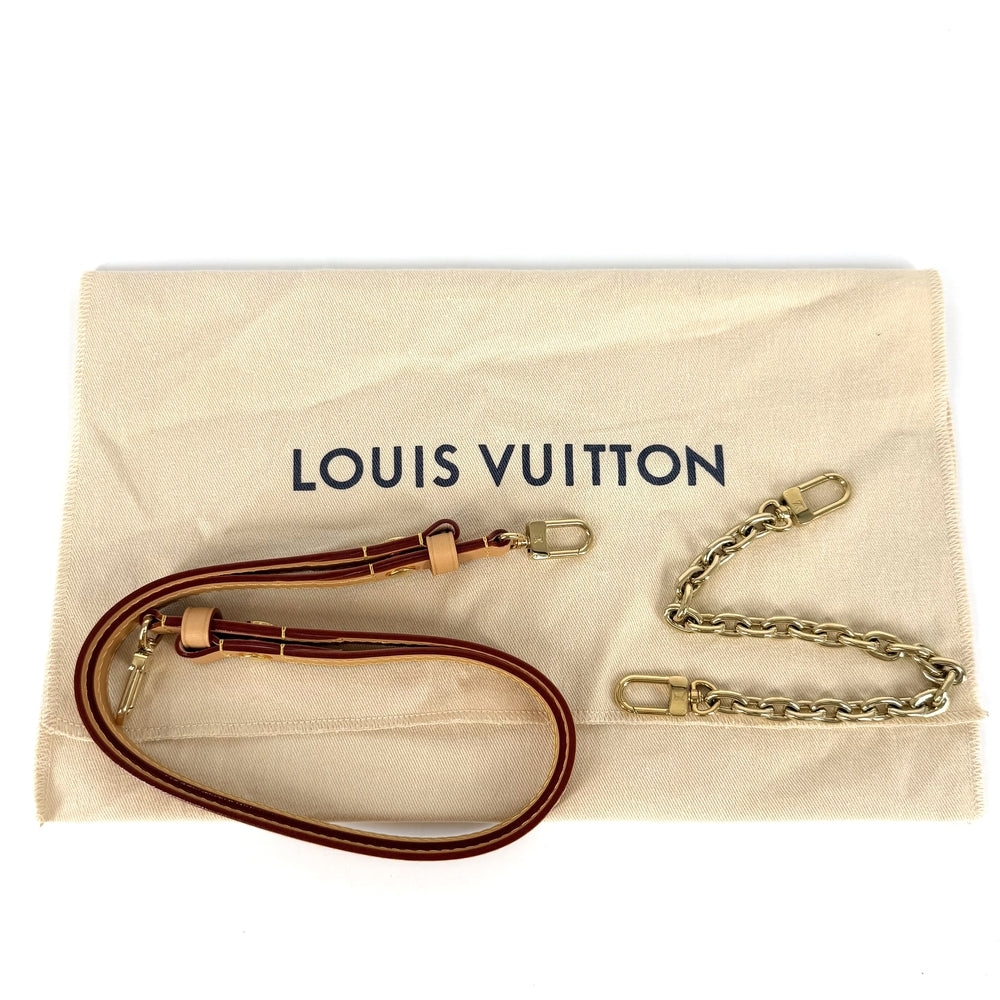 LOUIS VUITTON ルイヴィトン 2WAY ナノ･ブーローニュ ハンドバッグ ショルダーバッグ M25519 モノグラムキャンバス ブラウン 茶 ゴールド金具 レディース【中古品】