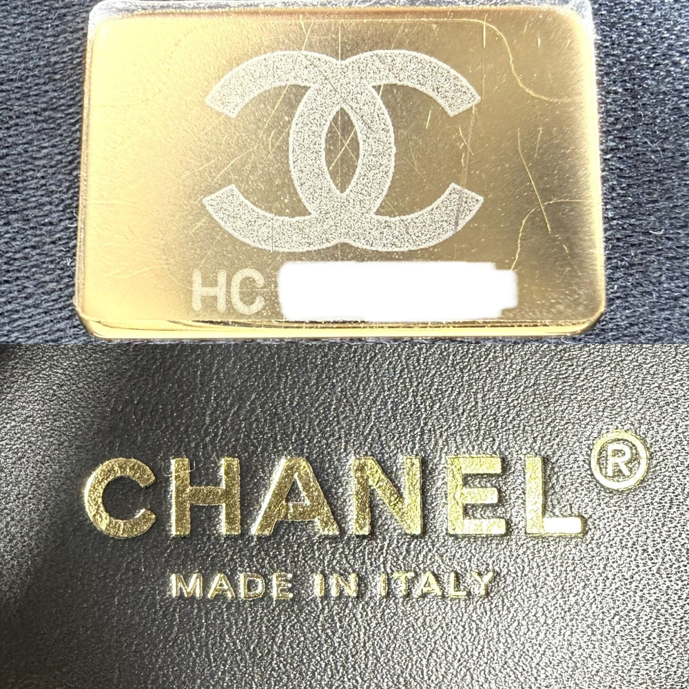 CHANEL シャネル ショルダーバッグ シャネル25 ミディアム ハンドバッグ ココマーク チェーンショルダー CHANEL25 キャビアスキン ブラック 黒 ゴールド金具 レディース【中古品】