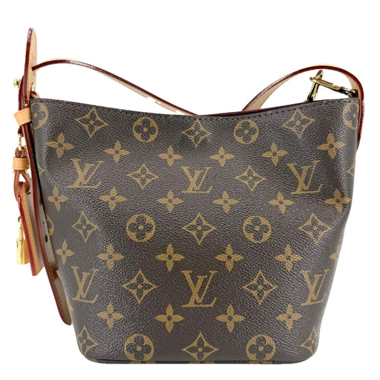 LOUIS VUITTON ルイヴィトン 2WAY モノグラム オール･イン BB バケットバッグ ショルダーバッグ ハンドバッグ M12925 ブラウン 茶 ゴールド金具 レディース【中古品】