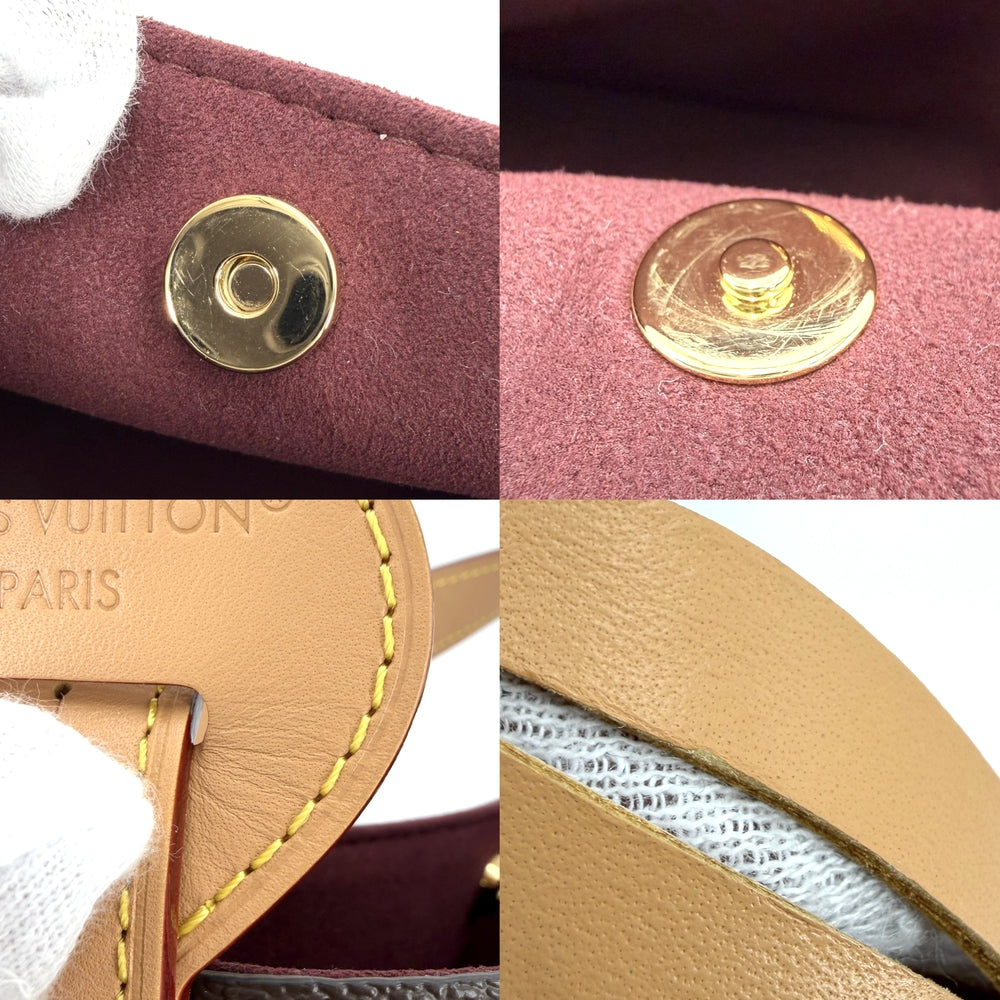 LOUIS VUITTON ルイヴィトン 2WAY モノグラム オール･イン BB バケットバッグ ショルダーバッグ ハンドバッグ M12925 ブラウン 茶 ゴールド金具 レディース【中古品】