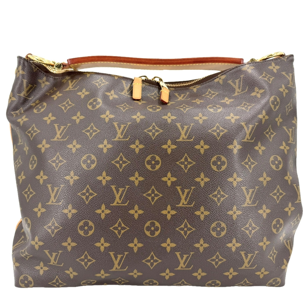 LOUIS VUITTON ルイヴィトン ハンドバッグ シュリMM M40587 モノグラムキャンバス ブラウン 茶 ゴールド金具 レディース【中古品】