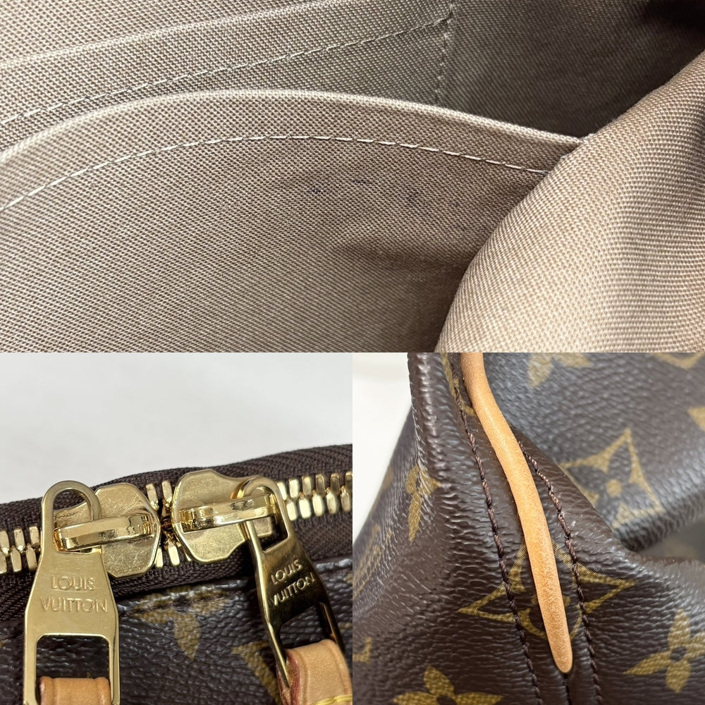 LOUIS VUITTON ルイヴィトン ハンドバッグ シュリMM M40587 モノグラムキャンバス ブラウン 茶 ゴールド金具 レディース【中古品】