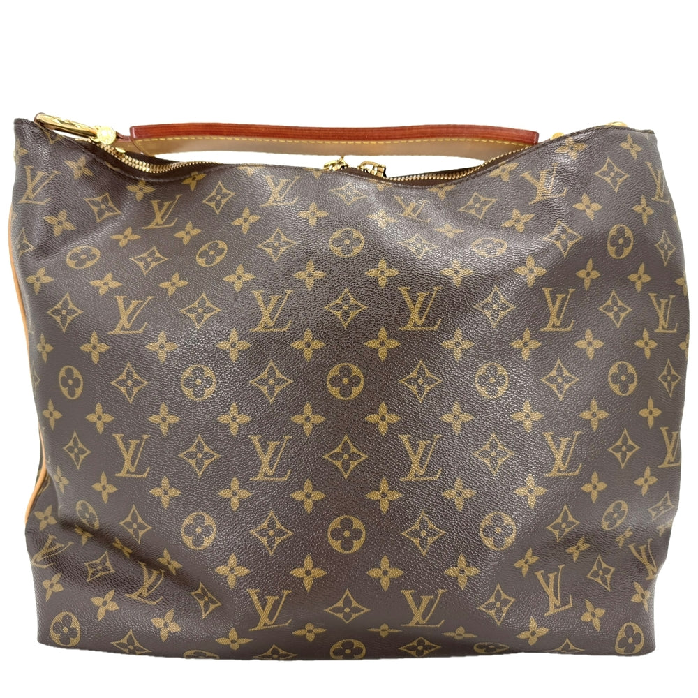 LOUIS VUITTON ルイヴィトン ハンドバッグ シュリMM M40587 モノグラムキャンバス ブラウン 茶 ゴールド金具 レディース【中古品】