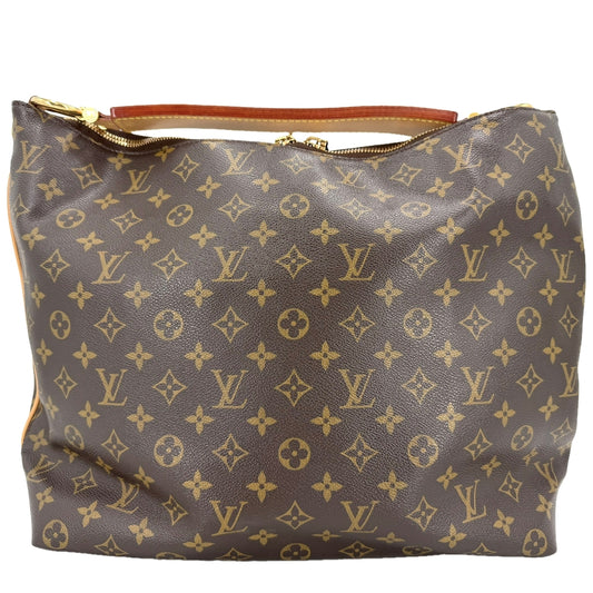 LOUIS VUITTON ルイヴィトン ハンドバッグ シュリMM M40587 モノグラムキャンバス ブラウン 茶 ゴールド金具 レディース【中古品】