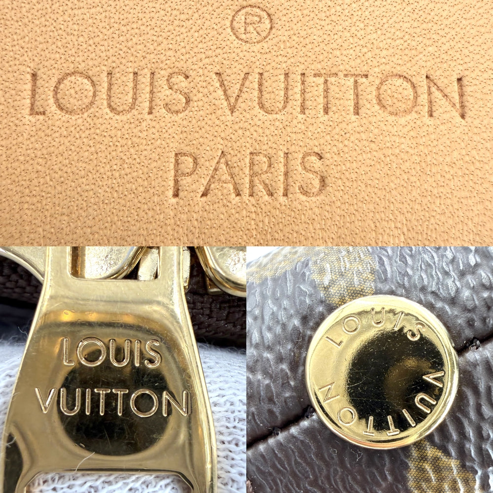 LOUIS VUITTON ルイヴィトン ハンドバッグ シュリMM M40587 モノグラムキャンバス ブラウン 茶 ゴールド金具 レディース【中古品】