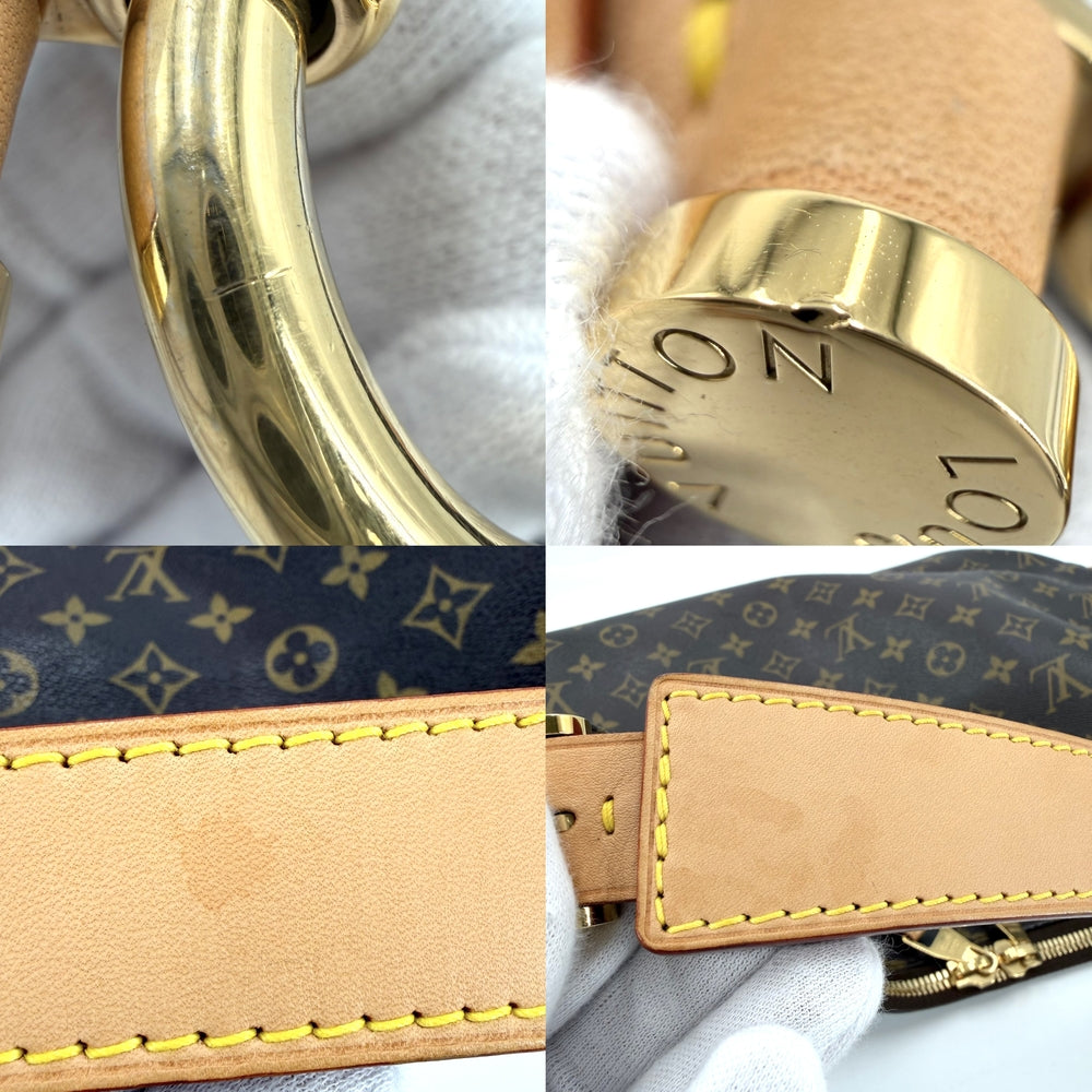LOUIS VUITTON ルイヴィトン ハンドバッグ シュリMM M40587 モノグラムキャンバス ブラウン 茶 ゴールド金具 レディース【中古品】