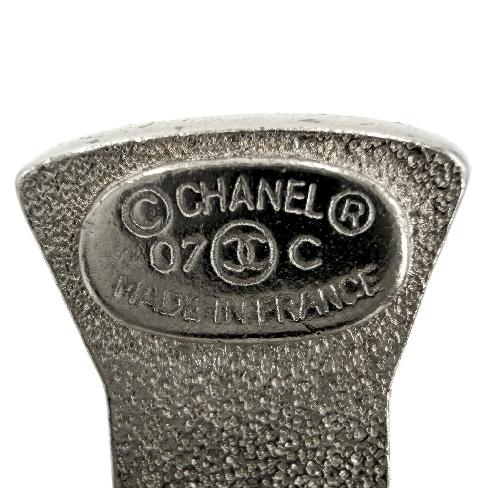 CHANEL シャネル ブローチ ココマーク ココトレイン アクセサリー 機関車モチーフ エナメル ラインストーン 07C レディース 約18.8g 2007年【中古品】