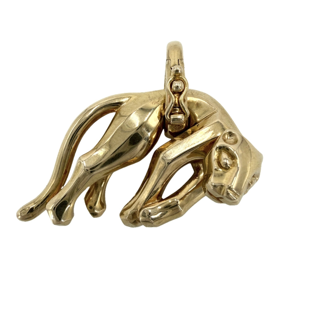 CARTIER カルティエ ペンダントトップ パンサー ジュエリー アクセサリー パンテール Au750 18金 K18イエローゴールド レディース 約21.5g【中古品】