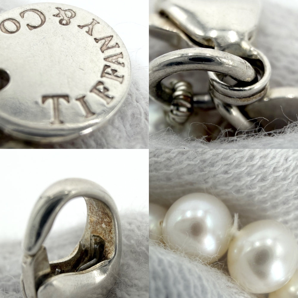TIFFANY&Co. ティファニー ブレスレット パール アクセサリー ジュエリー パール シルバー925 ホワイト 白 レディース 約7.0g【中古品】