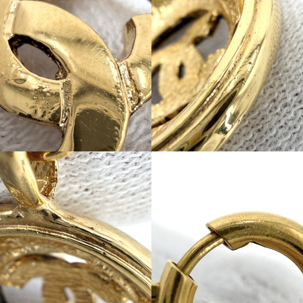 CHANEL シャネル ネックレス ラウンド ココマーク ヴィンテージ アクセサリー GP レディース 約21.2g【中古品】
