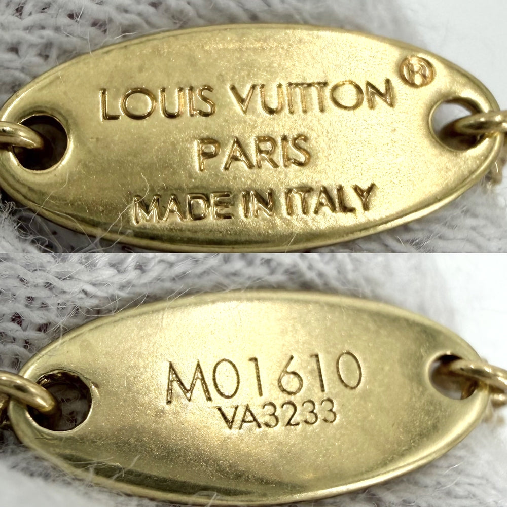 LOUIS VUITTON ルイヴィトン ネックレス ルイザ モノグラムフラワー アクセサリー M01610 レディース 約15.8g【中古品】
