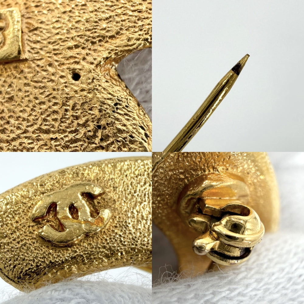 CHANEL シャネル ブローチ ココマーク アクセサリー GP 29 ゴールド レディース 約21.8g 1994年【中古品】