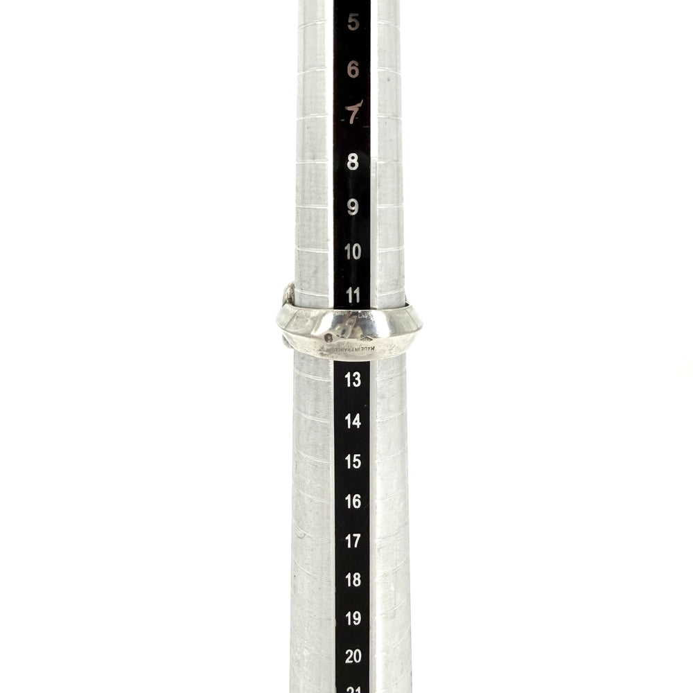 HERMES エルメス 指輪 メドール アクセサリー ジュエリー ヴィンテージ 52サイズ 約12号 レディース 約8.4g【中古品】