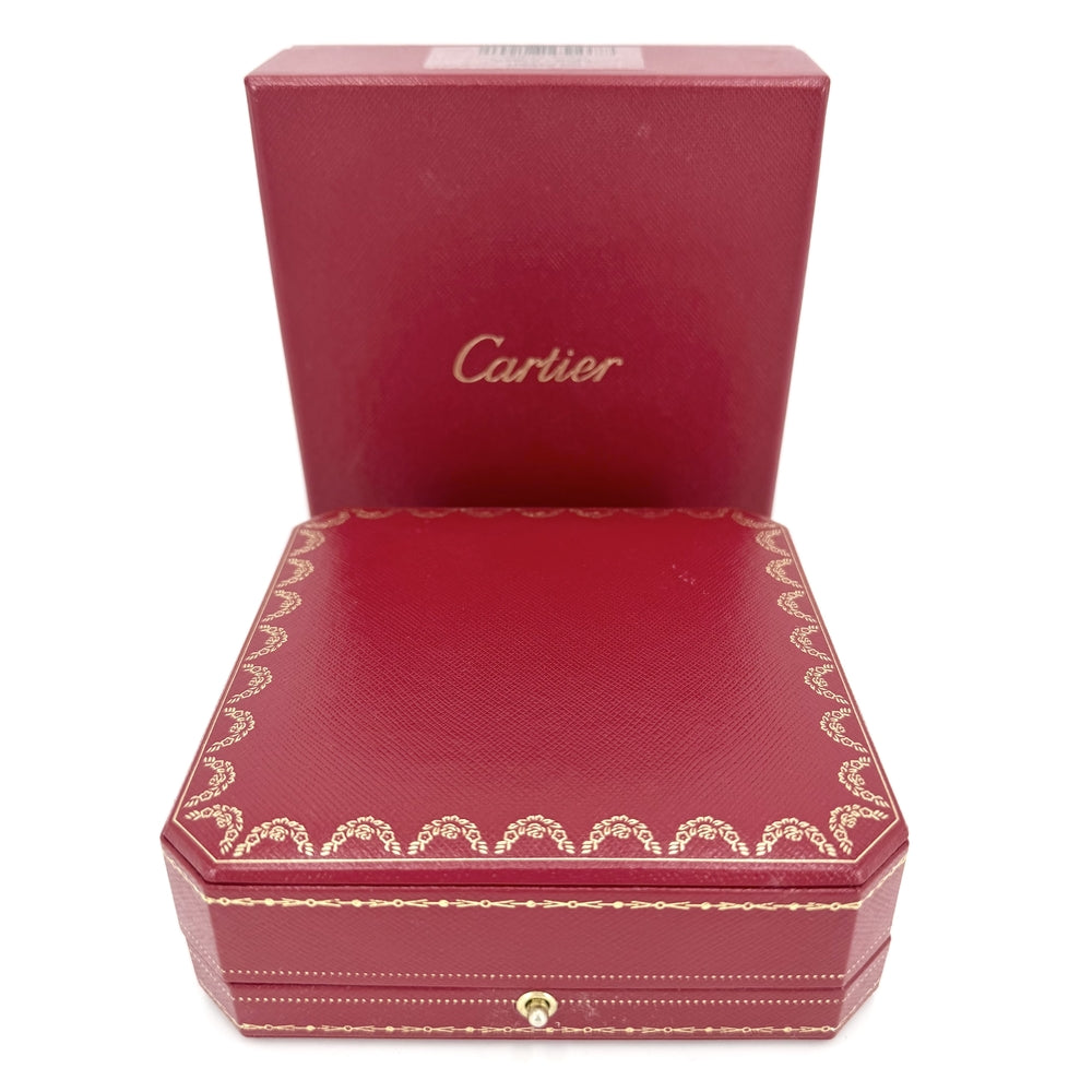 CARTIER カルティエ ネックレス ダムール 一粒ダイヤ アクセサリー ジュエリー 18金WG K18ホワイトゴールド ダイヤモンド レディース 約3.2g【中古品】