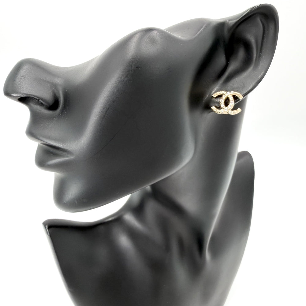 CHANEL シャネル ピアス ココマーク アクセサリー A17K レディース 約2.8g 2017年【中古品】