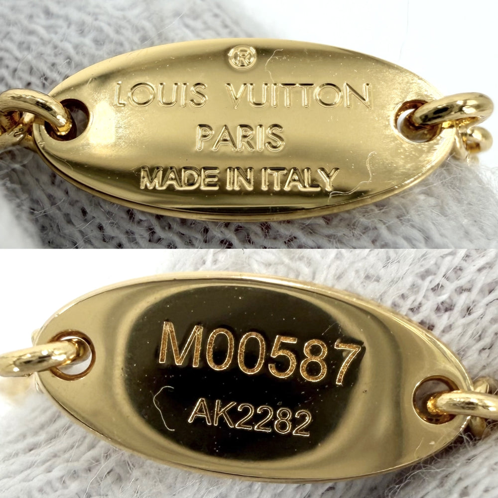 LOUIS VUITTON ルイヴィトン ブレスレット モノグラムフラワー ブレスレット・LV アイコニック アクセサリー M00587 レディース 約3.6g【中古品】