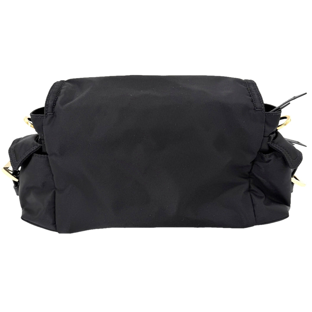 PRADA プラダ ショルダーバッグ エクスプローラ ミディアム Re-Nylon 1BD394 ナイロン ブラック 黒 ゴールド金具 レディース【中古品】