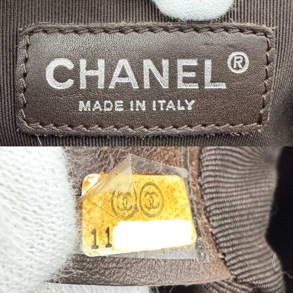 CHANEL シャネル ハンドバッグ GST マトラッセ チェーントートバッグ ココマーク キャビアスキン ダークブラウン シルバー金具 レディース【中古品】
