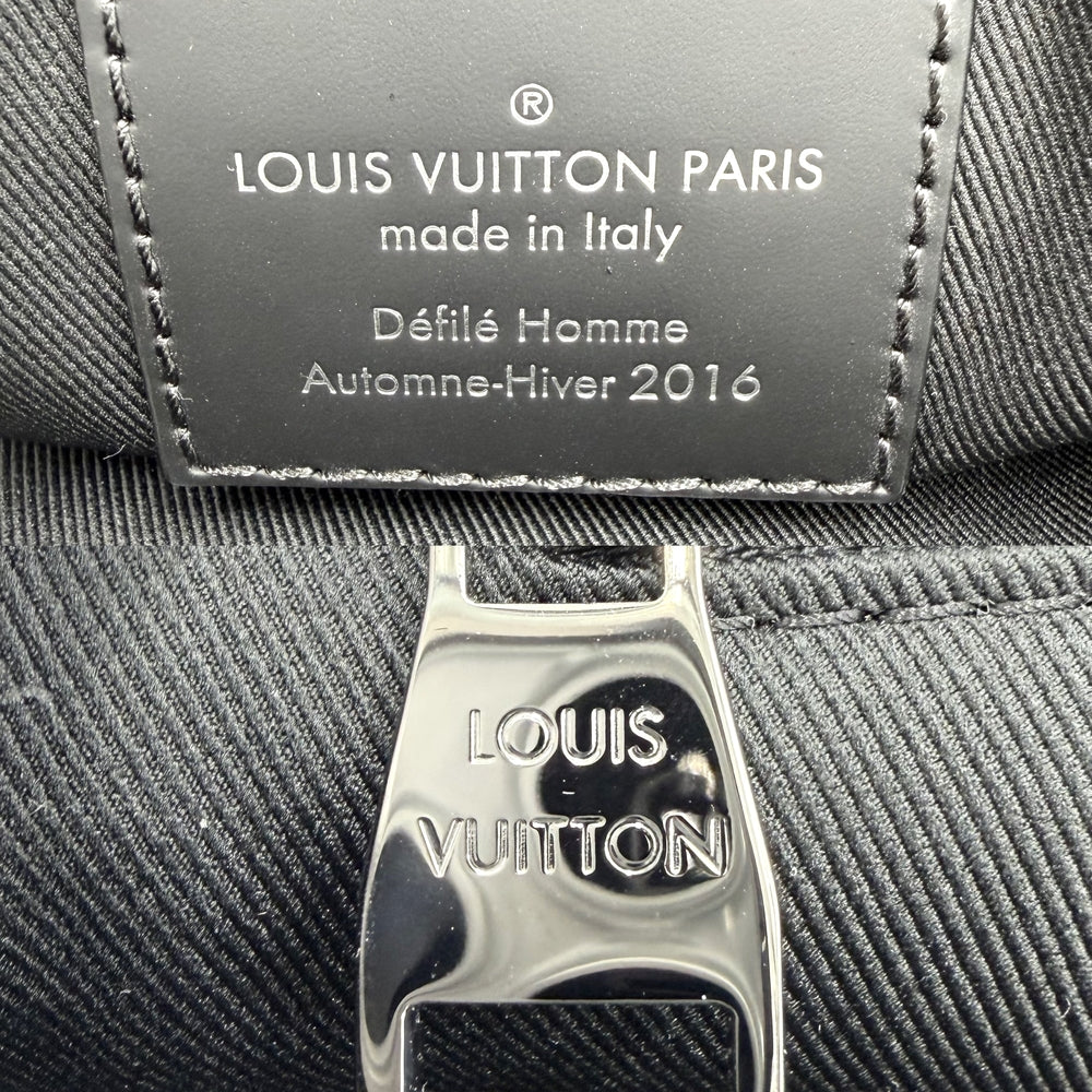 LOUIS VUITTON ルイヴィトン ショルダーバッグ モノグラムエクリプス メッセンジャー･ヴォワヤージュPM M40511 ブラック 黒 シルバー金具 メンズ【中古品】