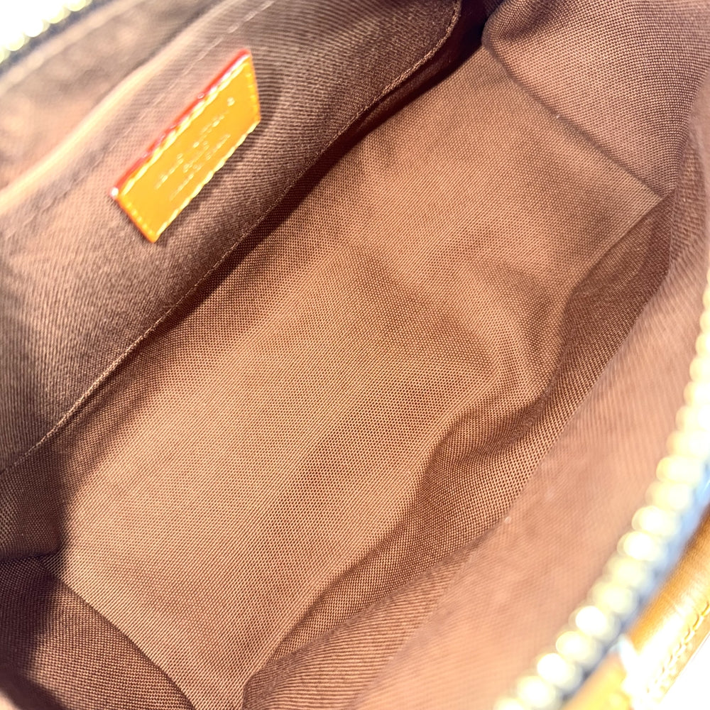 LOUIS VUITTON ルイヴィトン 2WAY キーポル･カーゴ 25 ハンドバッグ ショルダーバッグ M14981 モノグラムキャンバス ブラウン 茶 ゴールド金具 メンズ【中古品】