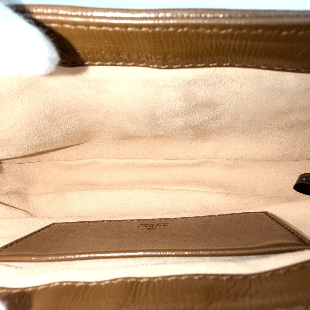 GUCCI グッチ 2WAY ジャッキー1961 ミニホーボーバッグ ハンドバッグ ショルダーバッグ シェリーライン 637092 GGスプリームキャンバス レザー ベージュ ブラウン 茶 ゴールド金具 レディース【中古品】