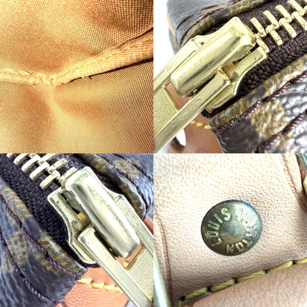 LOUIS VUITTON ルイヴィトン ハンドバッグ モノグラム スピーディ30 ミニボストンバッグ ハンドバッグ Speedy30 M41526 ブラウン 茶 ゴールド金具 レディース【中古品】