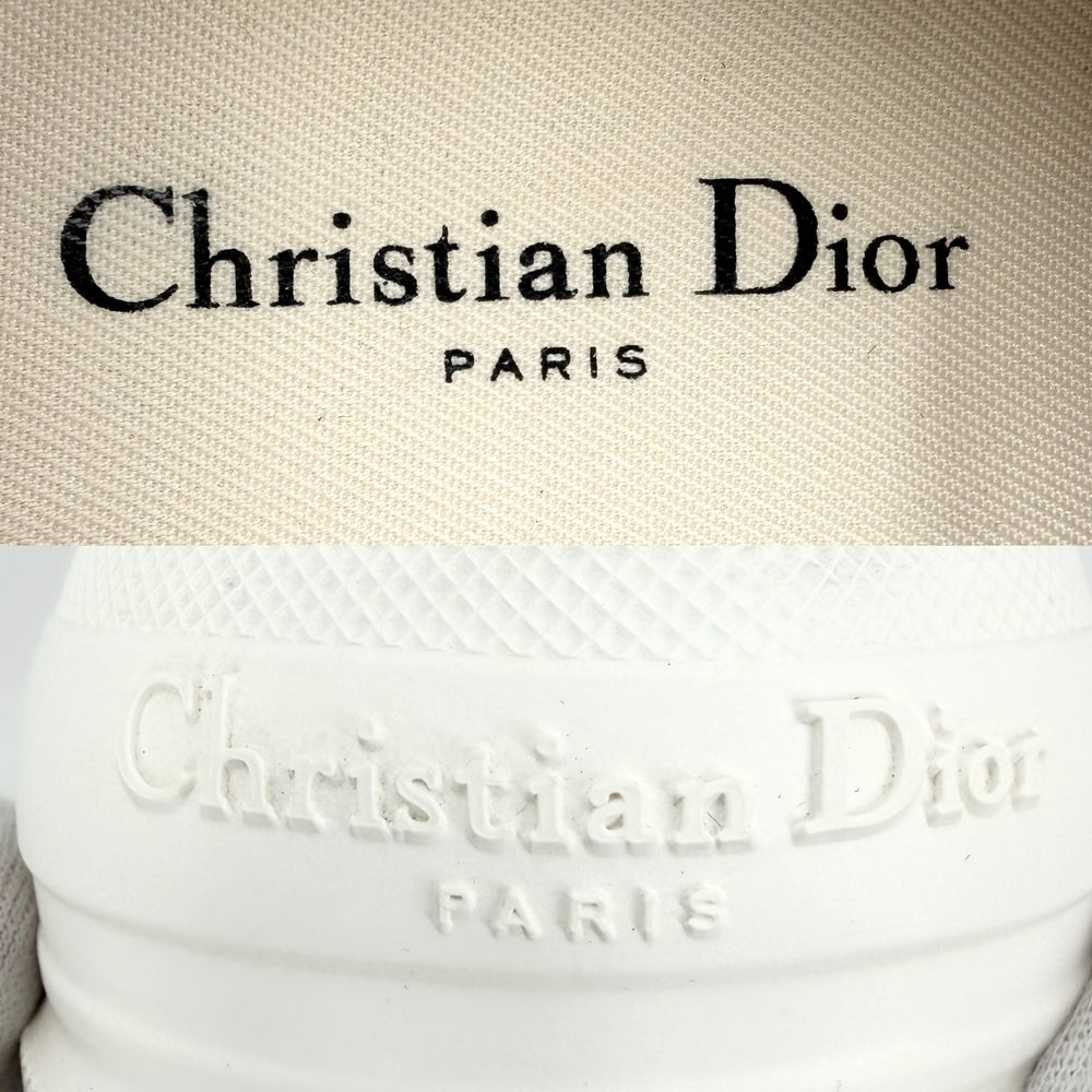 Christian Dior クリスチャンディオール スニーカー Walk'n'Dior プラットフォーム ローカット オブリーク シューズ 靴 42サイズ 厚底 ライトブルー ホワイト 白 メンズ【中古品】