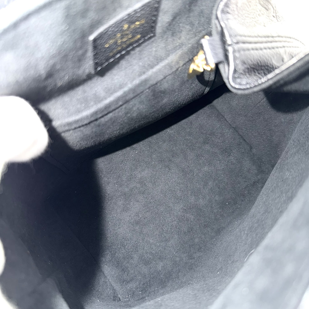 LOUIS VUITTON ルイヴィトン リュック バックアップ クロスボディバッグ バックパック M47072 モノグラム･アンプラント ブラック 黒 ゴールド金具 メンズ【中古品】